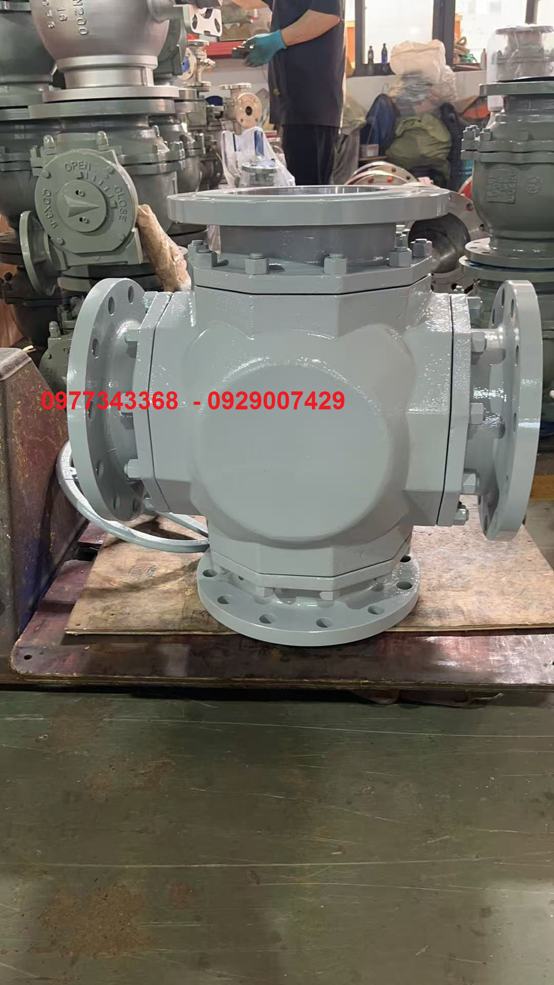 Van 4 ngả DN200